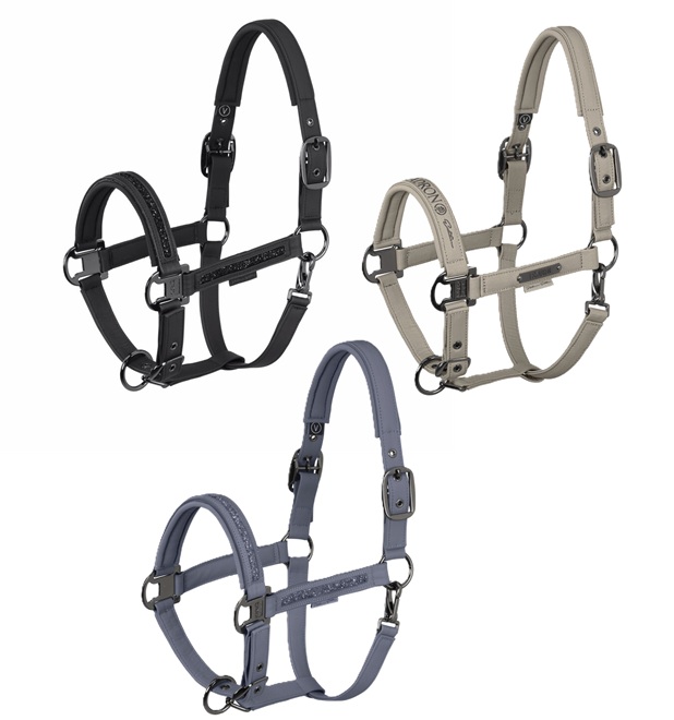 CAPEZZA ECOPELLE JEWEL  + LUNGHINA ESKADRON PLATINUM IV Capezze Nylon 